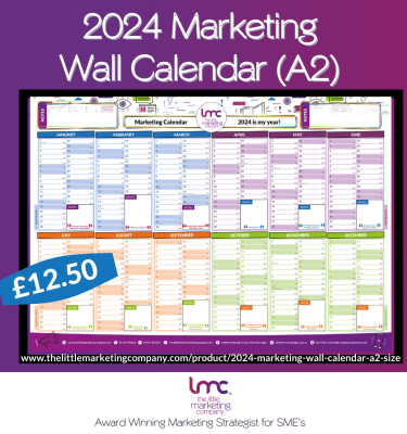 2024 Marketing Wall Calendar A2 size