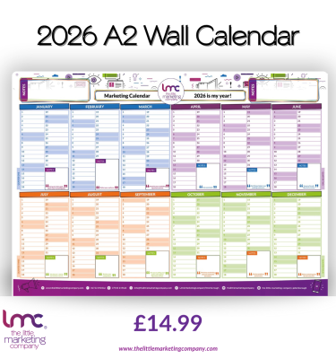 2026 Marketing Wall Calendar