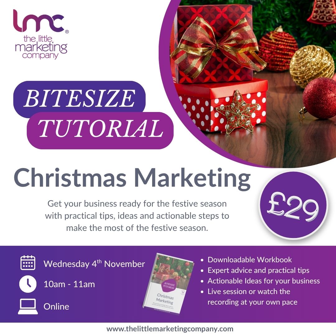 Bitesize Tutorial Festive Marketing Bitesize Tutorial Christmas Marketing